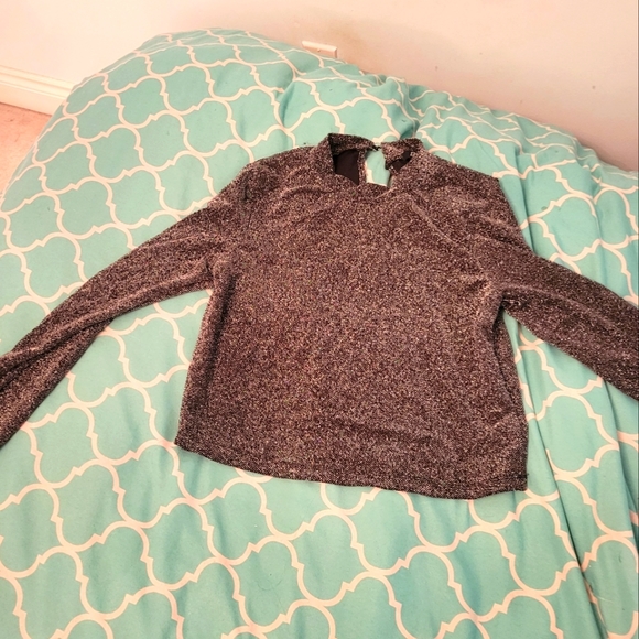 Sparkly Metalic top - Picture 1 of 2